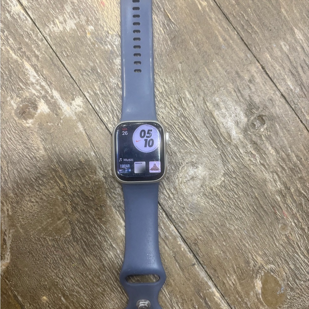 Smartwatch with Blue Band